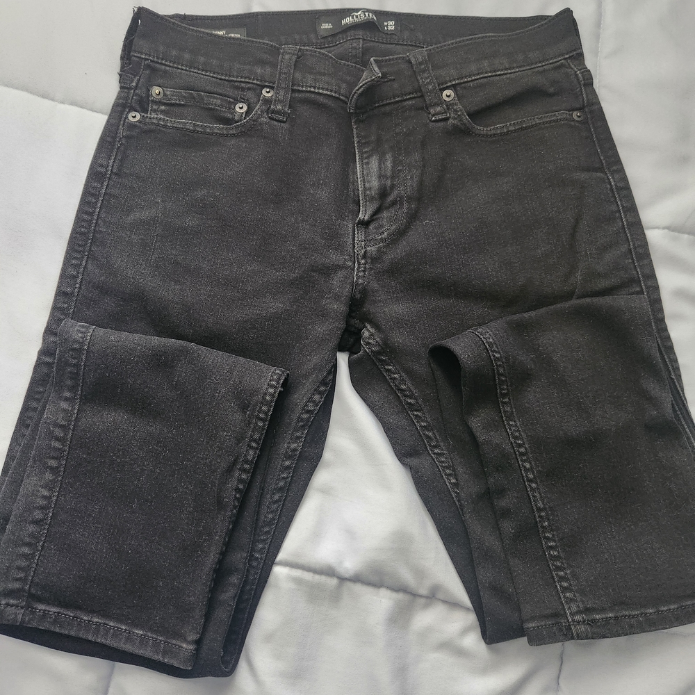 Men's Black Jeans - Slim Fit